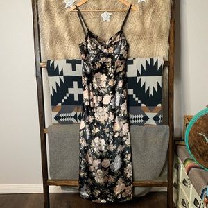 Dolce & Gabbana Floral Velvet Maxi Dress